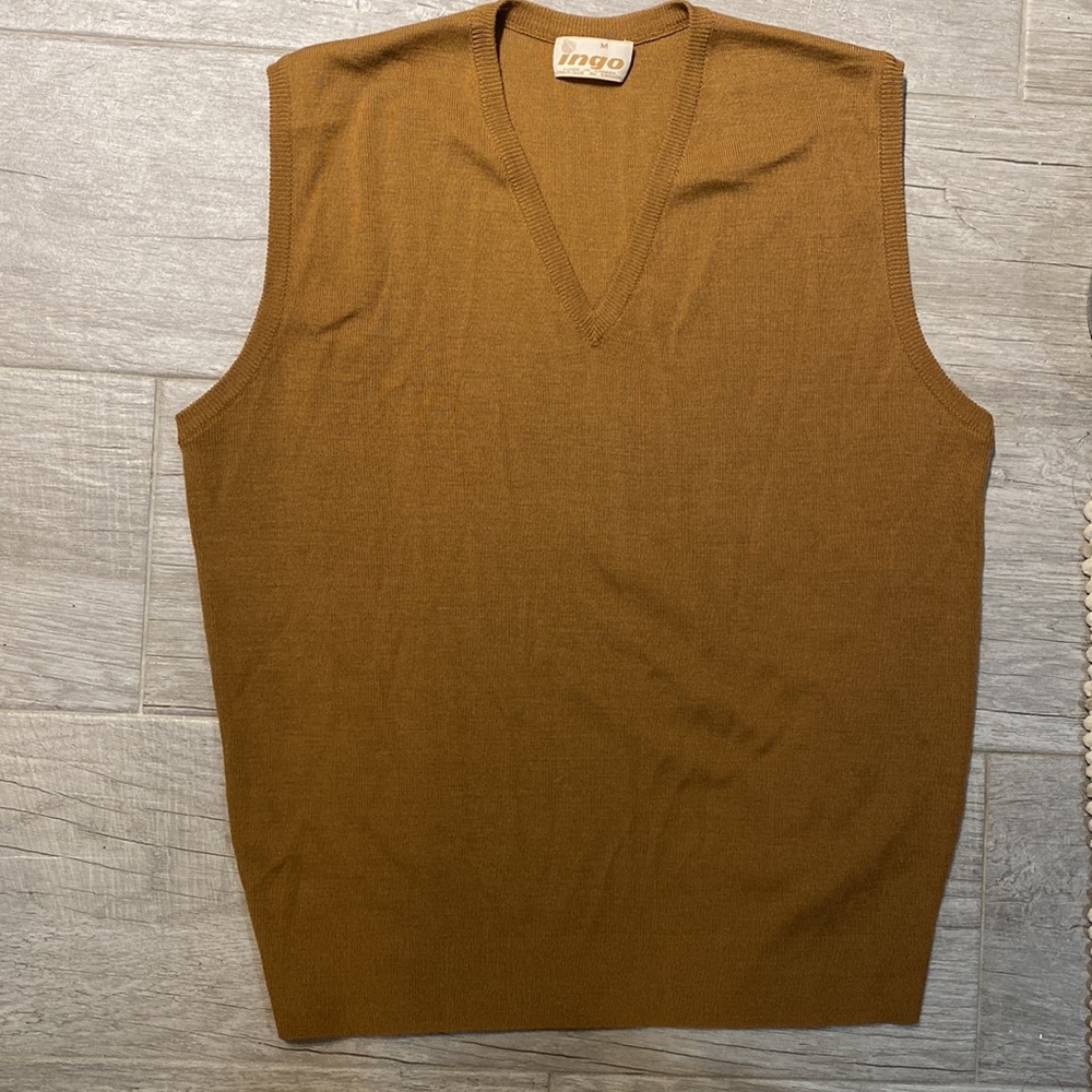 Ingo sweater vest M made in Canada Y2K